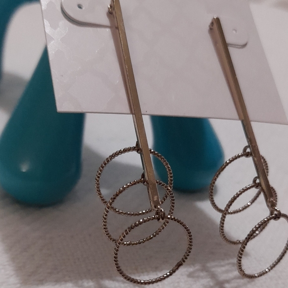 Kelly & Katie... Gold-Tone 3 Mini Hoop Earrings - Picture 3 of 6